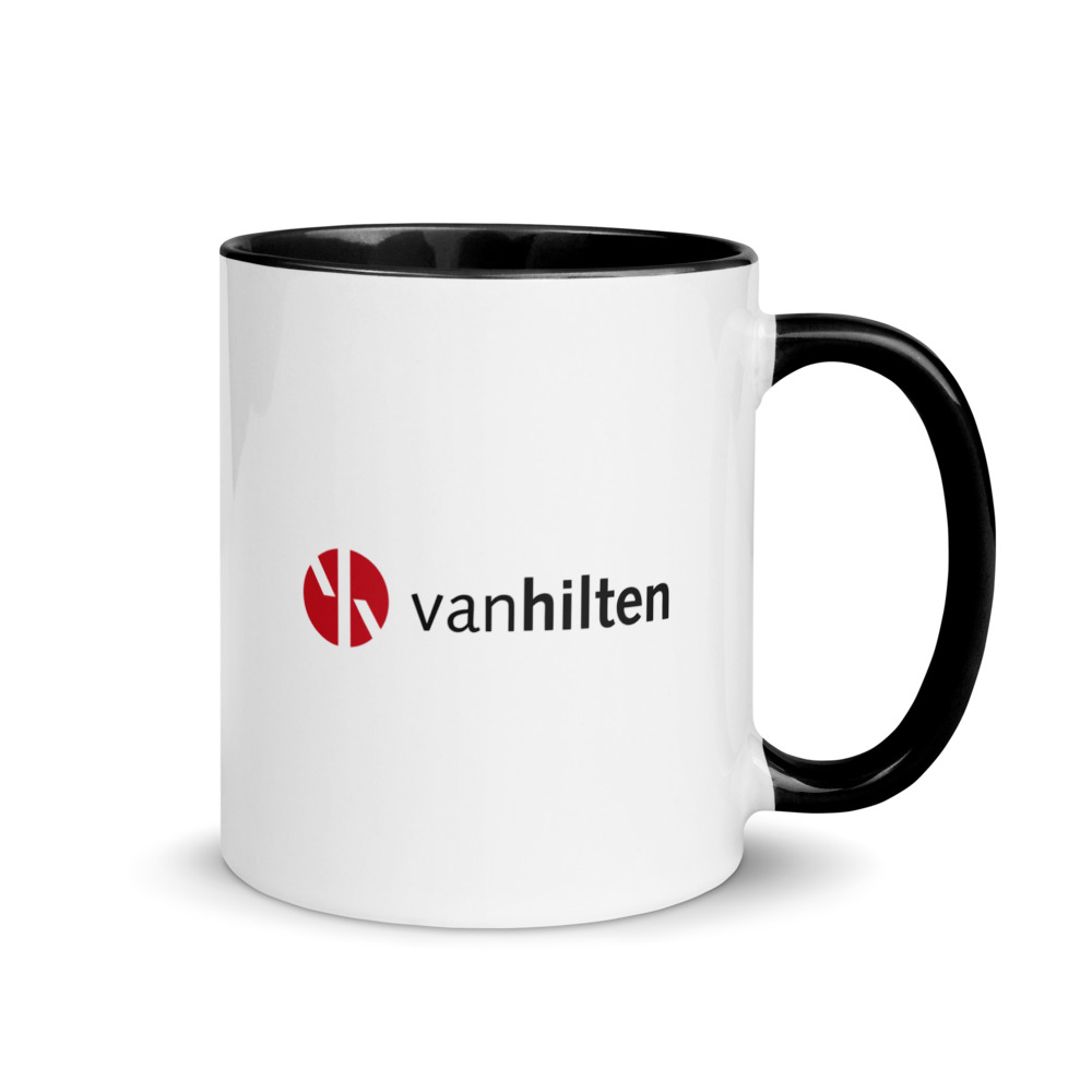 Van Hilten Direct Mok met gekleurde binnenkant