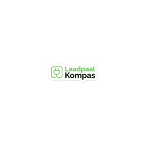 Laadpaal Kompas Sticker Logo