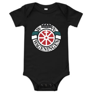 Wvvwageningen - Baby romper met korte mouw