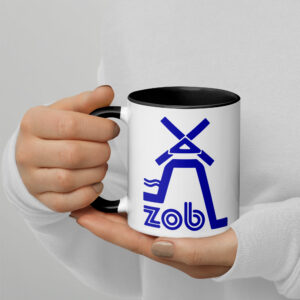 Zob -  Mok met gekleurde binnenkant