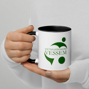 Vvvessem -  Mok met gekleurde binnenkant