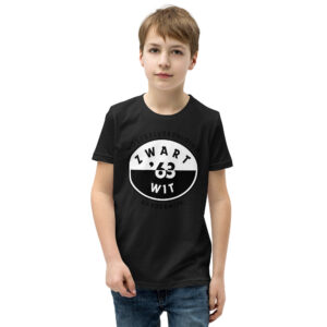 Zwartwit63 -  Jongeren T-shirt met korte mouwen