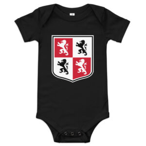 Sportingkrommenie -  Baby romper met korte mouw