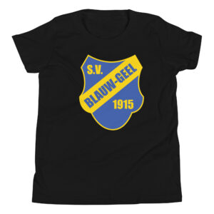 Svblauwgeel15 -  Jongeren T-shirt met korte mouwen
