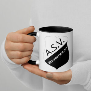 ASVBrouwershaven -  Mok met gekleurde binnenkant