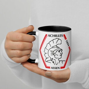 Achilles1894 -  Mok met gekleurde binnenkant