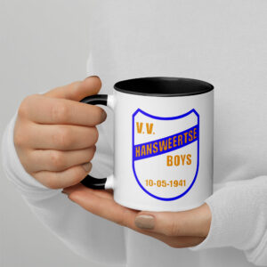 Hansweertseboys -  Mok met gekleurde binnenkant
