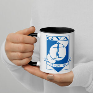 Gvadoornenburg -  Mok met gekleurde binnenkant