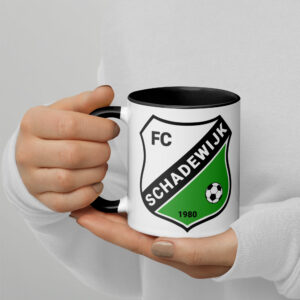 Fcschadewijk -  Mok met gekleurde binnenkant