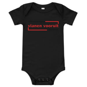 Vianenvooruit -  Baby romper met korte mouw
