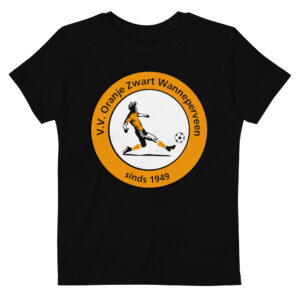 Vvoranjezwart -  Biologisch katoenen T-shirt voor kinderen