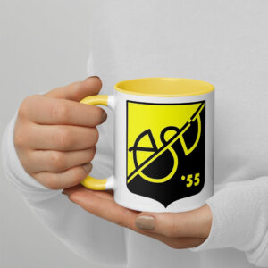 ASV55 -  Mok met gekleurde binnenkant