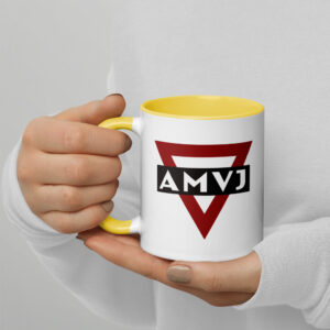 AMVJ -  Mok met gekleurde binnenkant