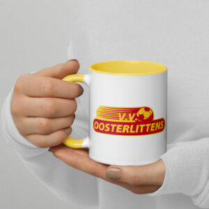 Vvoosterlittens -  Mok met gekleurde binnenkant