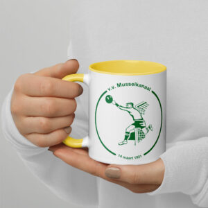 Vvmusselkanaal -  Mok met gekleurde binnenkant