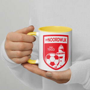 Vvnoordwijk -  Mok met gekleurde binnenkant