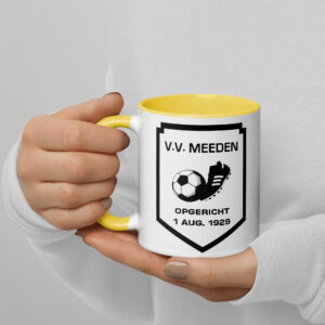 Vvmeeden -  Mok met gekleurde binnenkant