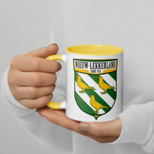 Vvnieuwlekkerland -  Mok met gekleurde binnenkant