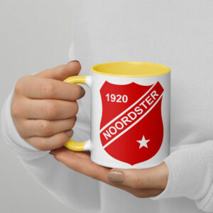 Vvnoordster -  Mok met gekleurde binnenkant