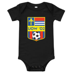 Uow02 -  Baby romper met korte mouw