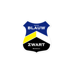 Rksvblauwzwart -  Sticker Logo