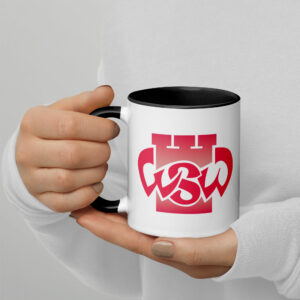 WSW -  Mok met gekleurde binnenkant