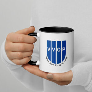 Vvop -  Mok met gekleurde binnenkant