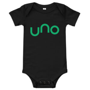 Uno -  Baby romper met korte mouw