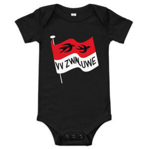 Vvzwaluwe -  Baby romper met korte mouw