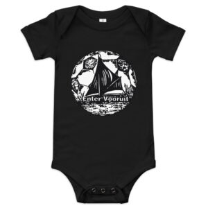 Entervooruit -  Baby romper met korte mouw