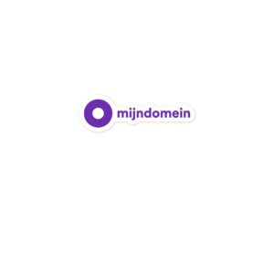 Mijndomein -  Sticker Logo