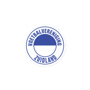 Vvzuidland -  Sticker Logo