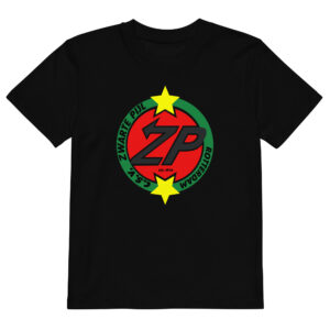 CsvzZwartePijl -  Biologisch katoenen T-shirt voor kinderen