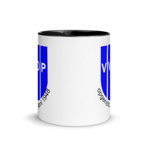 VVOP -  Mok met gekleurde binnenkant